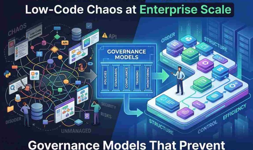 Governance Models That Prevent Low-Code Chaos at Enterprise Scale